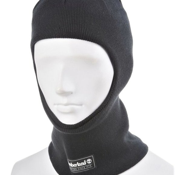 New Timberland Logo Patch Balaclava One Size Skiing Hunting Hiking - Picture 2 of 6